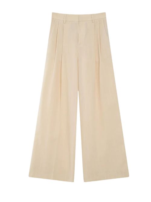 Pantaloni a gamba larga misto lino Grace & Mila | SS2613012VAN